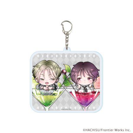 デカアクリルキーホルダー「甘くて熱くて息もできない」02/A(描き下ろしイラスト)