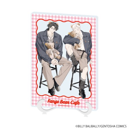 アクリルアートボード(A5サイズ)「FANGS」02/エン&イチイA(描き下ろしイラスト)