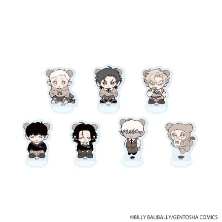 アクリルぷちスタンド「FANGS」02/ミニキャラver.コンプリートセット(全7種)(描き下ろしイラスト)