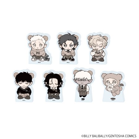 アクリルブロックフィギュア「FANGS」01/ブラインド(全7種)(描き下ろしイラスト)