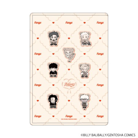 キャラクリアケース「FANGS」03/集合デザイン(描き下ろしイラスト)
