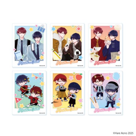 アクリルカード「あらしといぶき」01/ブラインド(全6種)(描き下ろしイラスト)