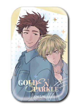 【2026年8月下旬・再入荷予定】ゴールデンスパークル DazzlingMomentシリーズ ペア缶バッジ C