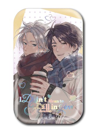 【2026年8月下旬・再入荷予定】恋をするつもりはなかった DazzlingMomentシリーズ ペア缶バッジ C