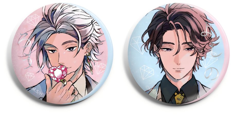 【2026年8月下旬・再入荷予定】恋をするつもりはなかった DazzlingMomentシリーズ 缶バッジセット B