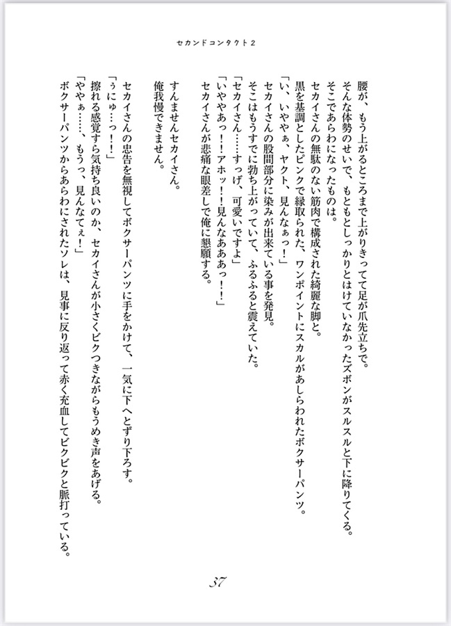 【小説】セカンドコンタクト