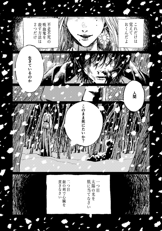 あなたを殺すのは太陽の光と銀の剣 上