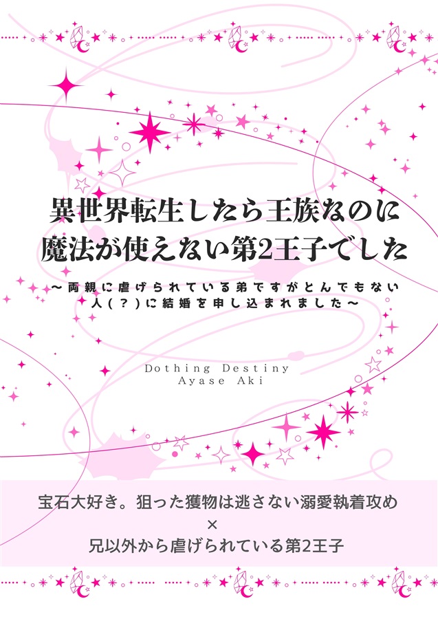 【小説】異世界転生したら王族なのに魔法が使えない第２王子でした