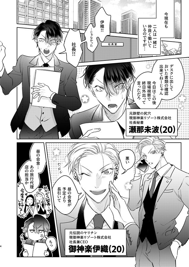 ・御神楽社長と瀬那社長秘書の絶対最優先且つ最重要任務
