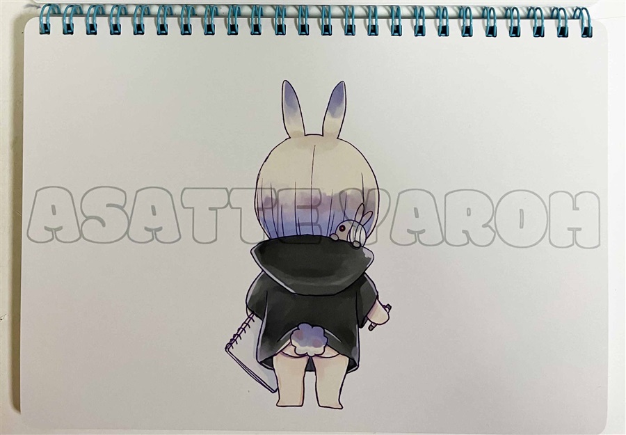 【同人グッズ】スケッチブック『地雷系彼氏すずかっぱちゃん』