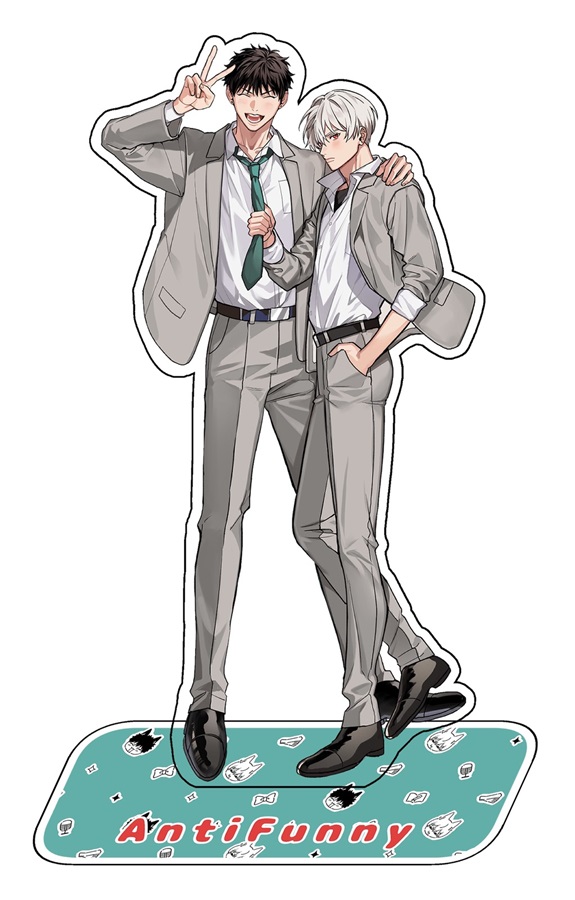 【同人グッズ】かなつむビッグアクリルスタンド【制服編】