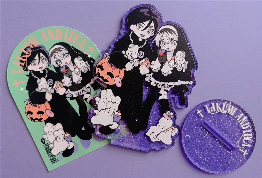 【同人グッズ】拓るかハロウィングッズセット