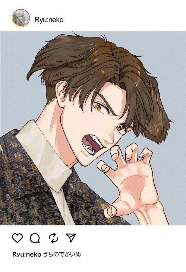 【同人グッズ】コワモテの隣人が××だった時の対処法 SNS風クリアカード