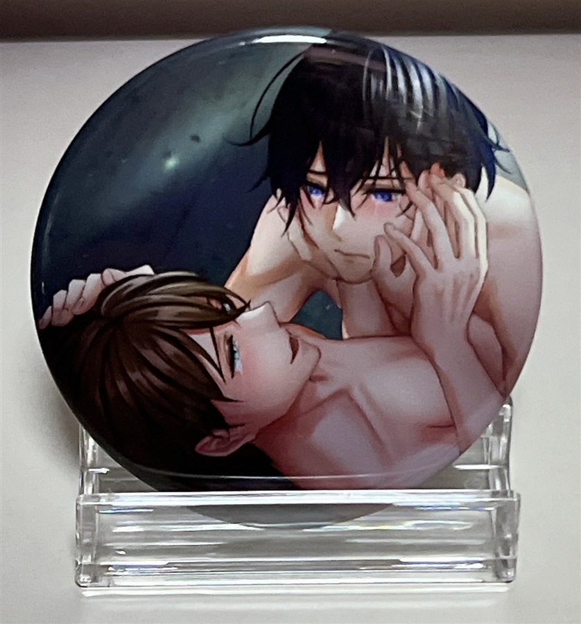 【同人グッズ】オレたちが親友でいられる方法 ～彼女を寝取った男が親友だった話～　缶バッジ　シークレットver