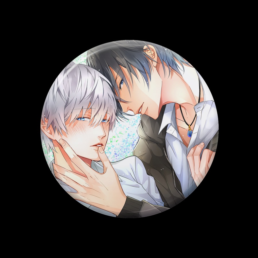 【同人グッズ】異世界転生 ～生きるために中出しされよ～　缶バッチ　表紙ver