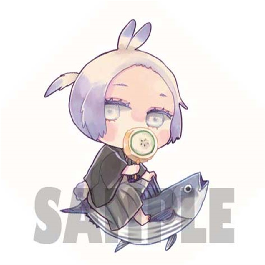 【同人グッズ】地雷系彼氏すずかっぱちゃん ご当地ステッカー『高知』