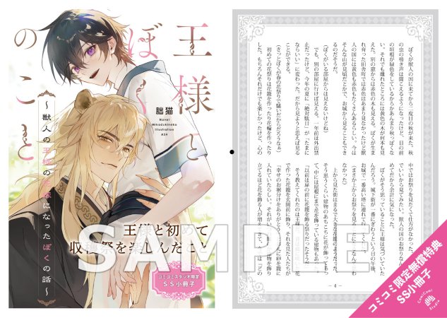 王様とぼくのこと ～獣人の王様の花嫁になったぼくの話～