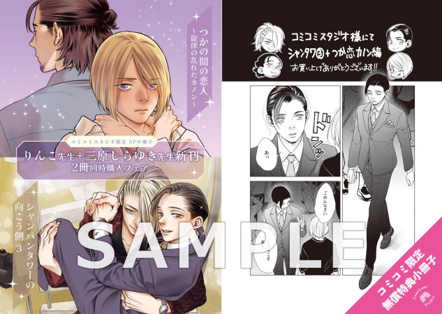 【2冊セット商品】『つかの間の恋人 ～旋律の乱れたカノン～【有償特典・小冊子】』＋『シャンパンタワーの向こう側（3）【有償特典・小冊子＋ホスト名刺2枚セット】』