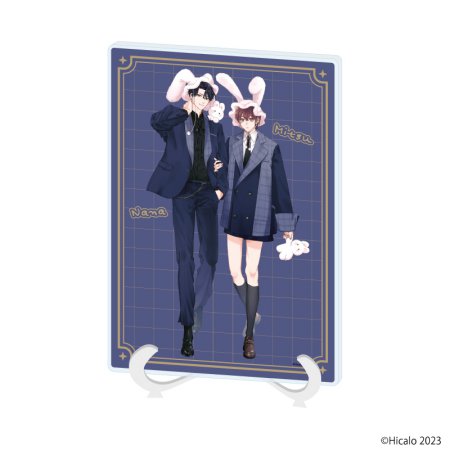 アクリルアートボード(A5サイズ)「嫌だと言ってモラトリアム」01/ナナ＆ミツ(描き下ろしイラスト)