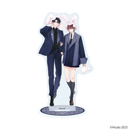 アクリルスタンド「嫌だと言ってモラトリアム」02/ナナ＆ミツ(描き下ろしイラスト)