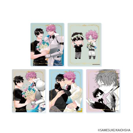 アクリルカード「勇者は村人Ａに恋をする」01/ブラインド(全5種)(公式&描き下ろしイラスト)