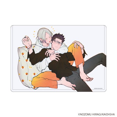 キャラクリアケース「オオカミくんは襲われたい」01/源シンゴ&岡本瀧(公式イラスト)