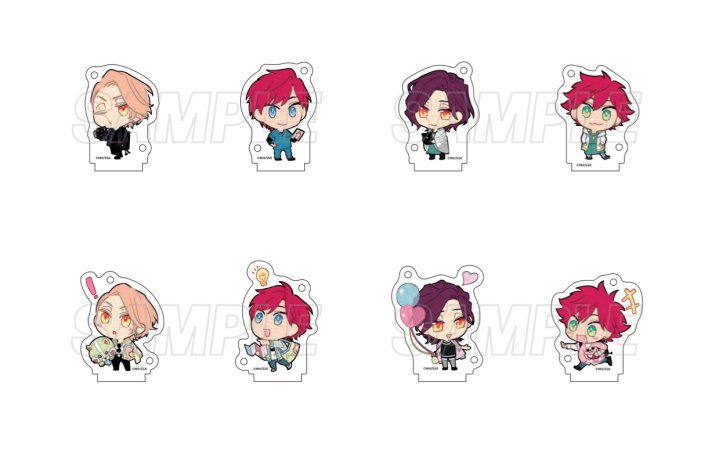 セラピーゲーム」トレーディングアクリルスタンド（ランダム・全8種