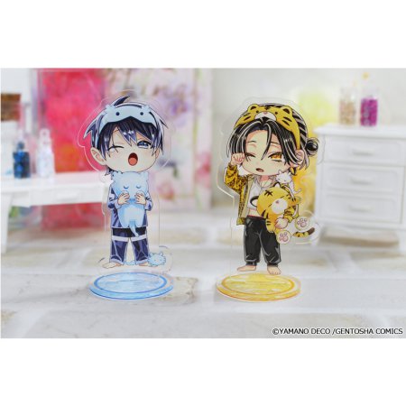 しゅきしゅきMAXハート　山野でこ先生 描き下ろし ちびキャラアクリルスタンド【水走 龍仁】パジャマver.