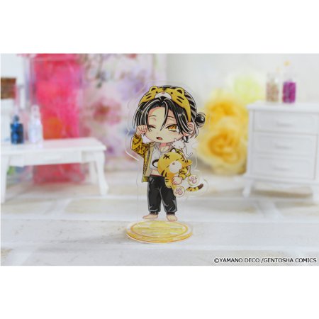 しゅきしゅきMAXハート　山野でこ先生 描き下ろし ちびキャラアクリルスタンド【菖蒲 虎幸】パジャマver.