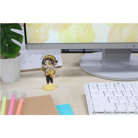 しゅきしゅきMAXハート　山野でこ先生 描き下ろし ちびキャラアクリルスタンド【菖蒲 虎幸】パジャマver.
