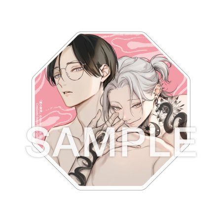 赤色マッシュ先生「愛の刺青」アクリルコースター