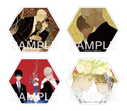 樋口美沙緒先生/yoco先生「パブリックスクール　ーリーストンより愛をこめてIIー」トレーディングアクリルコースター（全4種）発売記念グッズ