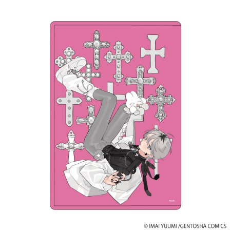 キャラクリアケース「弱虫オメガは溺愛されたい」01/るか(描き下ろしイラスト)