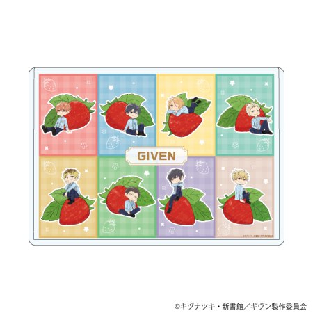 キャラクリアケース「映画 ギヴン 海へ」03/いちごver.(グラフアートイラスト)