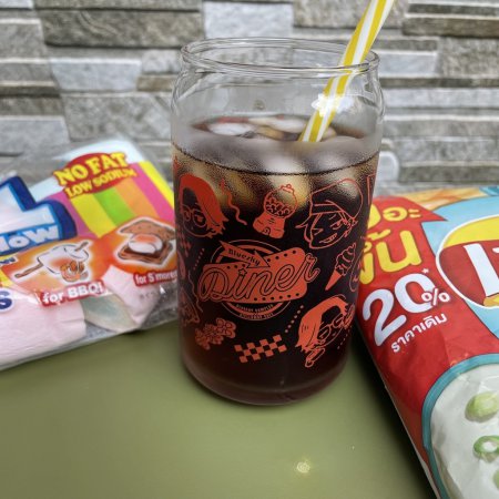 Bluesky Diner　缶型グラス