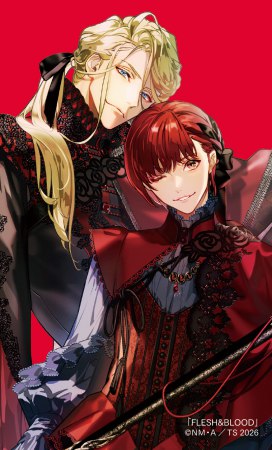 創刊30周年記念「Charaレーベル展」　キラキラクリアカード　「FLESH&BLOOD」
