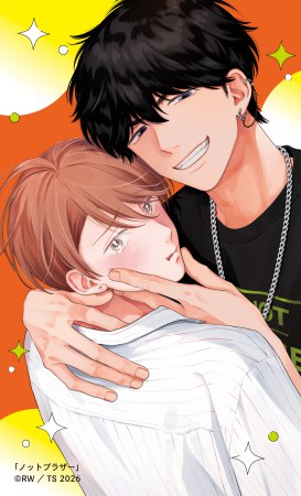 創刊30周年記念「Charaレーベル展」　リアルサイン会お土産　キラキラクリアカード　「ノットブラザー」