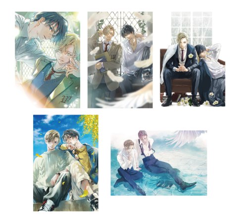 創刊30周年記念「Charaレーベル展」　ポストカードセット　「ルームメイト」