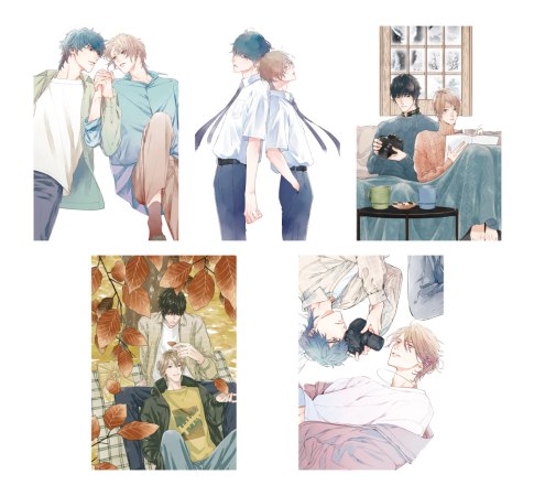 創刊30周年記念「Charaレーベル展」　ポストカードセット　「美しい彼」