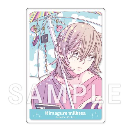crim先生「きまぐれミルクティー」トレーディングアクリルカード（全5種）デビューコミックス発売記念グッズ