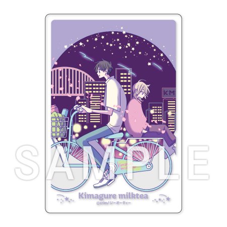 crim先生「きまぐれミルクティー」トレーディングアクリルカード（全5種）デビューコミックス発売記念グッズ