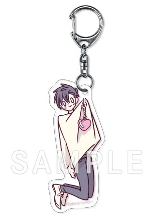 crim先生「きまぐれミルクティー」アクリルキーホルダー【A】デビューコミックス発売記念グッズ