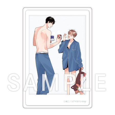 嶋二先生「みだらな猫は唇に誓う」ポラロイド風トレーディングカード（全5種）完結記念グッズ