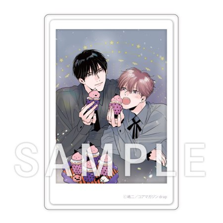 嶋二先生「みだらな猫は唇に誓う」ポラロイド風トレーディングカード（全5種）完結記念グッズ