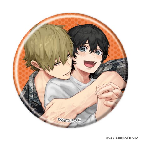 缶バッジ「命懸けダミーロマンス」01/ブラインド(全6種)(公式&描き下ろしイラスト)