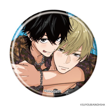 缶バッジ「命懸けダミーロマンス」01/ブラインド(全6種)(公式&描き下ろしイラスト)