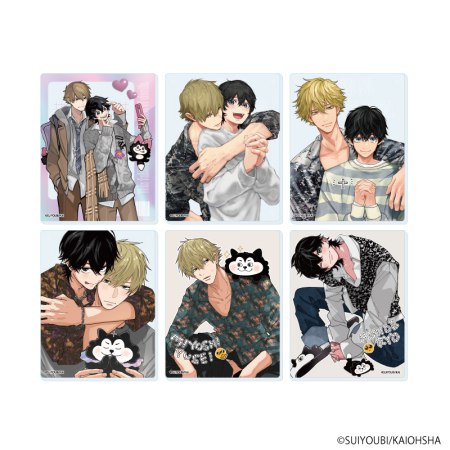 アクリルカード「命懸けダミーロマンス」01/ブラインド(全6種)(公式&描き下ろしイラスト)