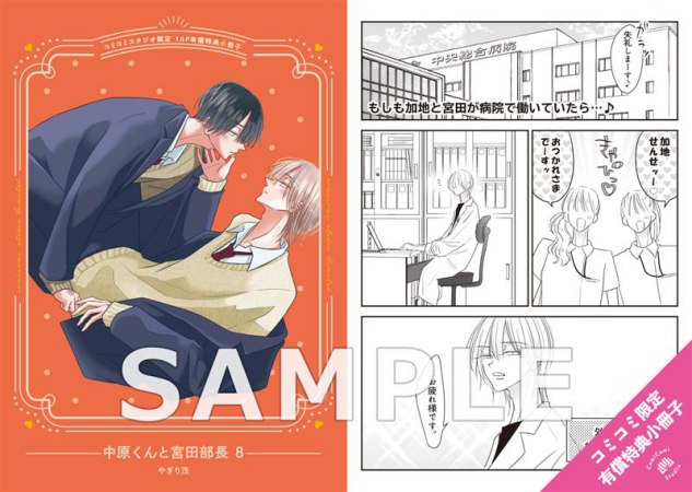 中原くんと宮田部長（8）【有償特典・小冊子】