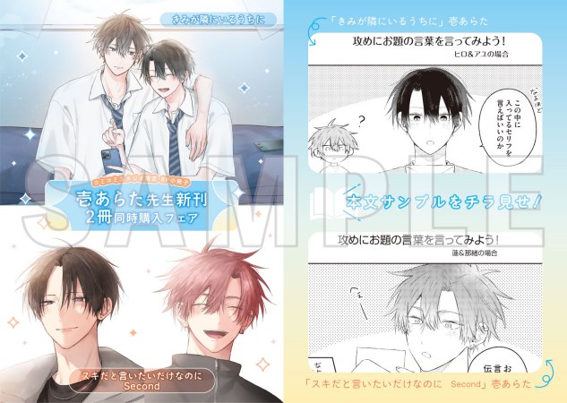 【2冊セット商品】『きみが隣にいるうちに』+『スキだと言いたいだけなのに　Second』