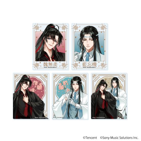 アクリルカード「漫画『魔道祖師』」01/ブラインド(全5種)(描き起こしイラスト)
